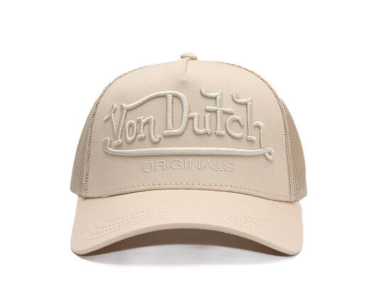 Kappe Von Dutch - Trucker - Originals Logo Beige