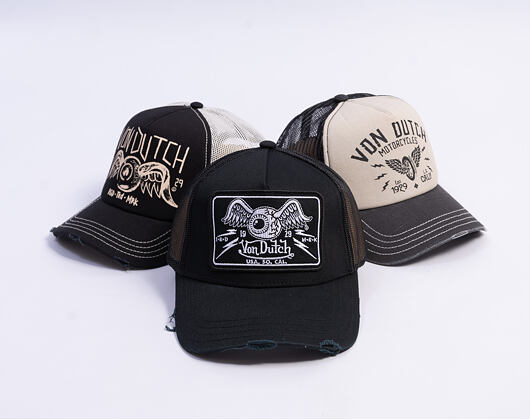 Kappe Von Dutch - Trucker - Eye Out Logo Black