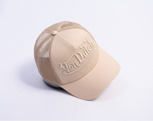 Kappe Von Dutch - Trucker - Originals Logo Beige