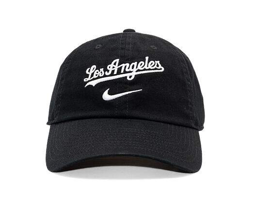 Kappe Nike - Primetime Club Unctructured Oragnic Cotton Cap LA Dodgers - black
