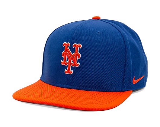 Kappe Nike - Dri-Fit Pro - New York Mets - Rush Blue 4EW/Team Orange 89L