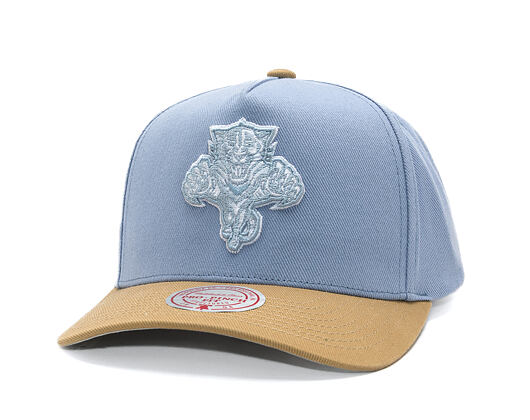 Kappe Mitchell & Ness  - NHL Frosted Peak - Pro Pinch Snapback - Florida Panthers - Blue/Green