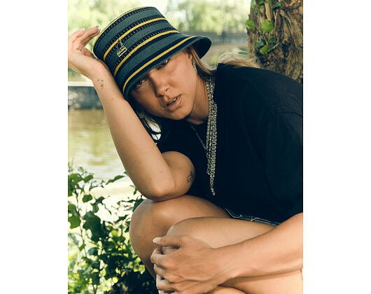 Hut Kangol - Tropic Resort Stripe Lahinch - Celestial Teal Multi