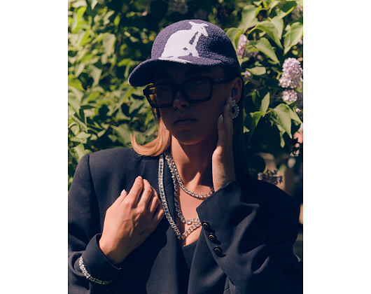 Kappe Kangol - Retro Bermuda Big Kroo Spacecap - Hazy Indigo