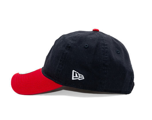 Kappe New Era - MLB Mini Logo Washed Contrast 9TWENTY - NY Yankees - Navy / Scarlet