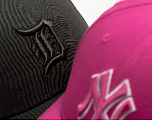 Kappe New Era - MLB Team Outline 9FORTY - Detroit Tigers - Steel / Black