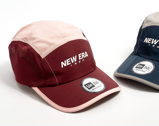 Kappe New Era - Branded Color Block Runner - Cardinal / Cream
