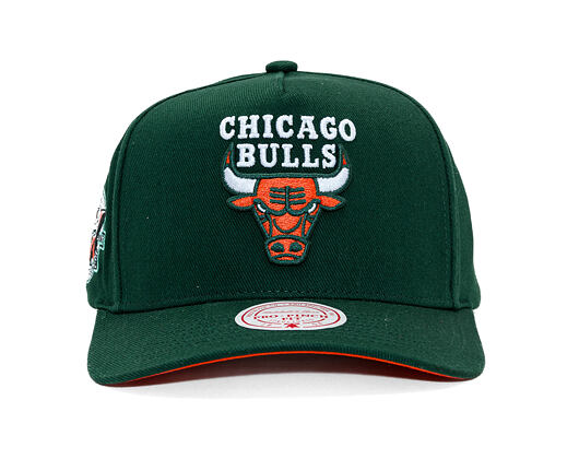 Kappe Mitchell & Ness - NBA - Emerald Slam - Chicago Bulls - Green/Orange