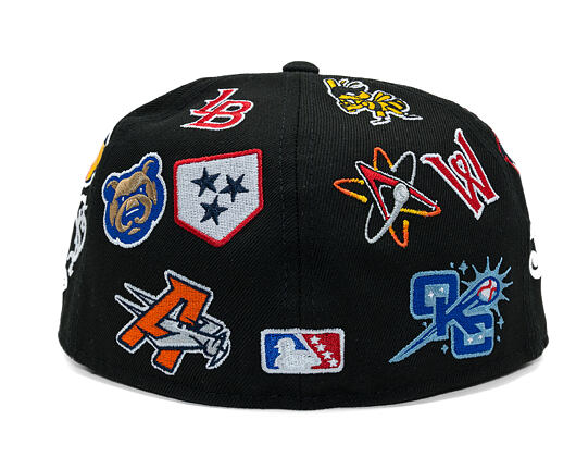 Kappe New Era - MiLB All Over Logo 59FIFTY - Black