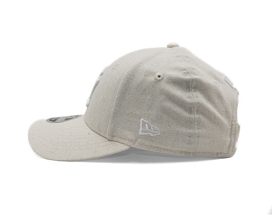 Kinder Kappe New Era - MLB Linen 9FORTY M-CROWN - NY Yankees - Stone / White
