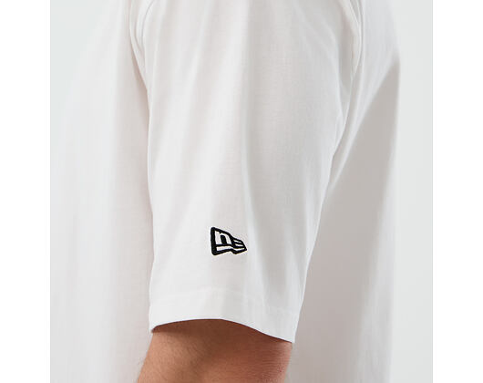 T-Shirt New Era - MLB Script Oversized Tee - NY Mets - White