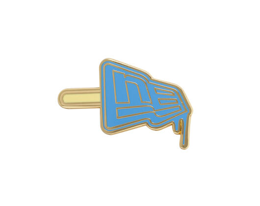 Brosche New Era - Branded Cap Pin Lolly - Blue