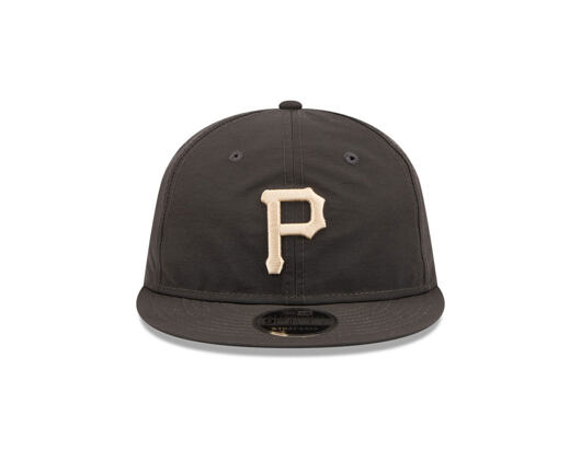 Kappe New Era - MLB Nylon Ripstop 9FIFTY Retro Crown - Pittsburgh Pirates - Black