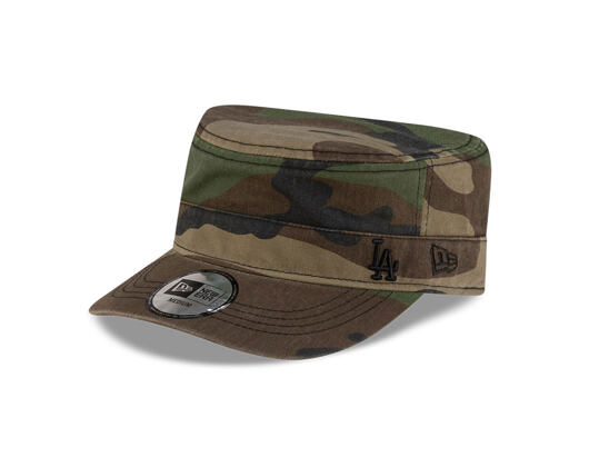 Kappe New Era - QS Military Cap - LA Dodgers - Woodland Camo