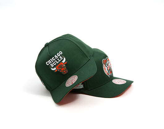 Kappe Mitchell & Ness - NBA - Emerald Slam - Chicago Bulls - Green/Orange