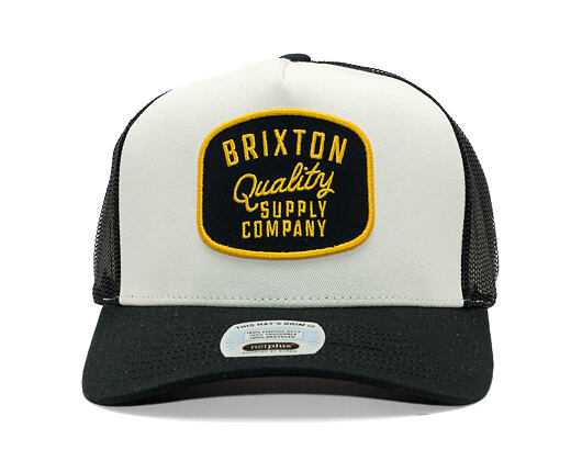 Kappe Brixton - Hubal C Np Mp Trucker Hat - Black/Off White/Black
