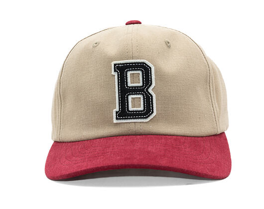 Kappe Brixton - Big B Mp Cap - Sand/Burgundy