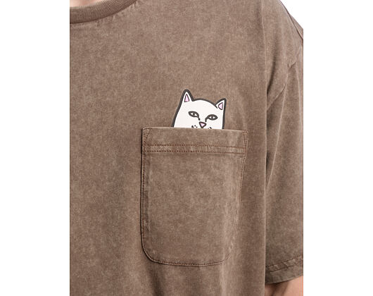 T-Shirt Lord Nermal Pocket Tee (Brown Vintage Wash)