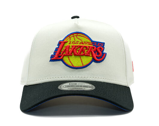 Kappe New Era - NBA Thermal Vision 9FORTY A-Frame - LA Lakers - Chrome White