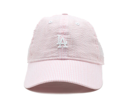 Kinder Kappe New Era - MLB Seersucker 9TWENTY - LA Dodgers - Pink Rouge