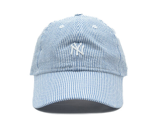 Kinder Kappe New Era - MLB Seersucker 9TWENTY - NY Yankees - Pastel Blue