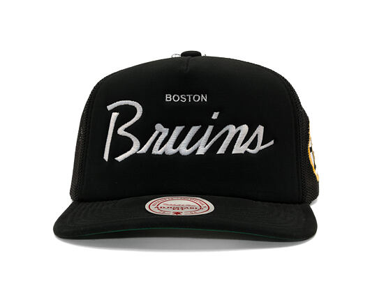 Kappe Mitchell & Ness - Head Coach Trucker - NHL - Boston Bruins - Black