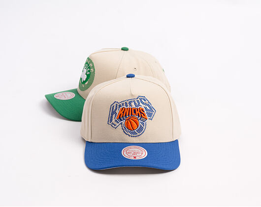 Kappe Mitchell & Ness - Off Tilted - NBA - New York Knicks - Off White