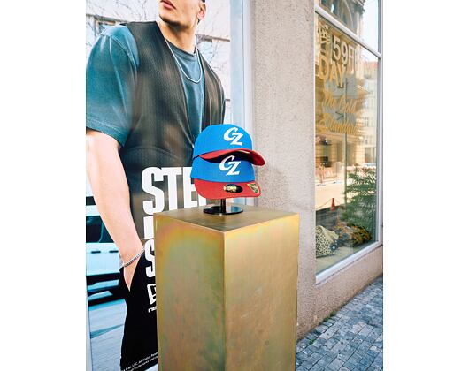 Kinder Kappe New Era - Team Core M-CROWN 9FORTY - Baseball Czechia - Navy / Red
