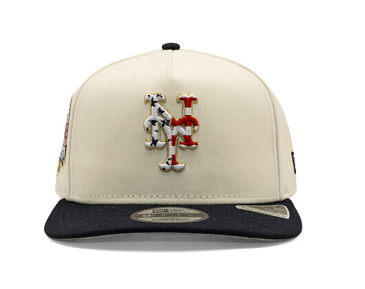 Kappe New Era - MLB "American Flag" 9FIFTY - NY Mets - Chrome White