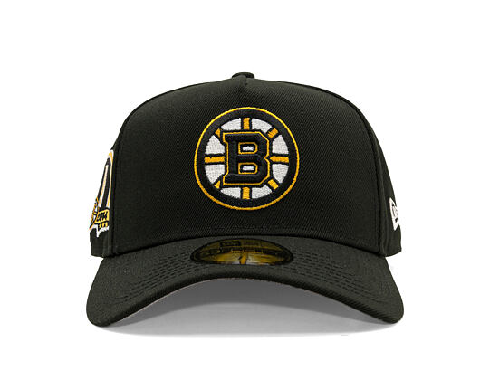 Kappe New Era - NHL "Anniversary Patch" 59FORTY A-Frame - Boston Bruins - Team Color