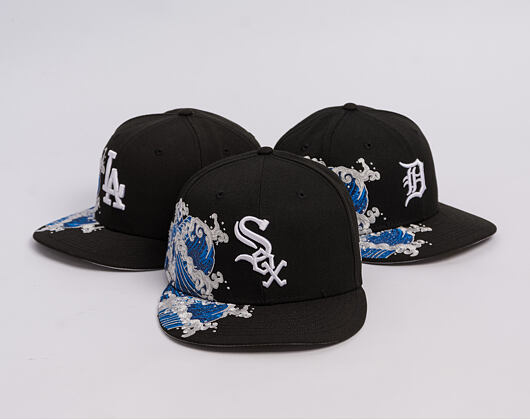 Kappe New Era - MLB "Tidal Wave" 59FIFTY - Chicago White Sox - Black