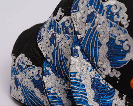 Kappe New Era - MLB "Tidal Wave" 59FIFTY - Baltimore Orioles - Black