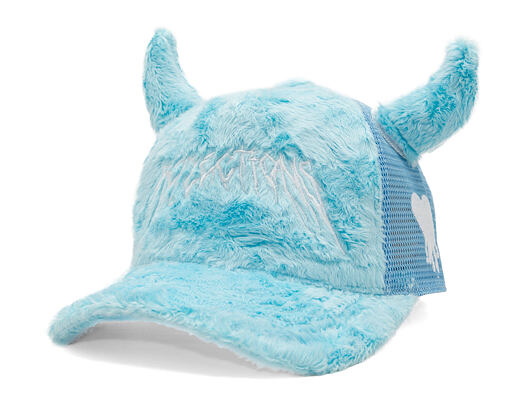 Kappe Reflection Luxury Horny Cap - Baby Blue Horns