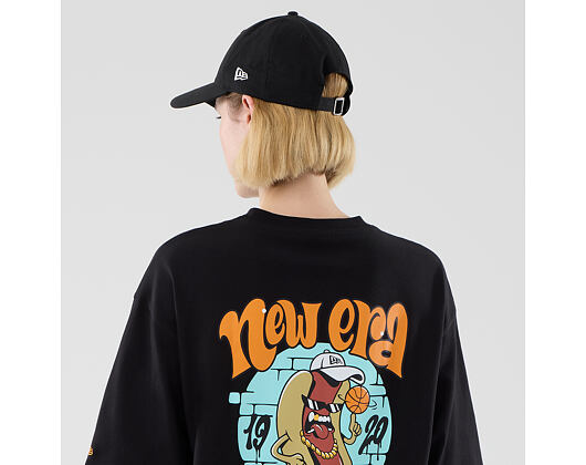 T-Shirt New Era - Branded Food Character Oversized Tee - Black