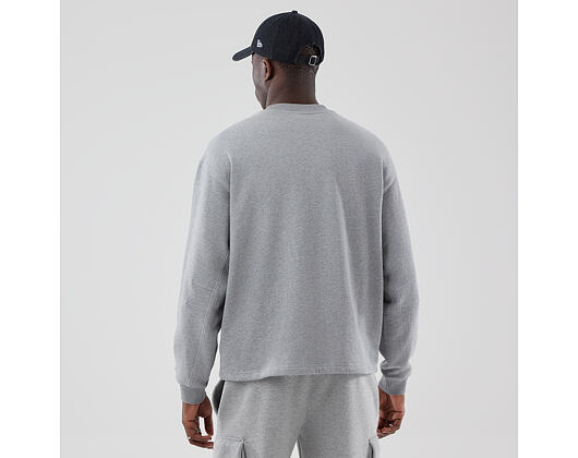 Pullover New Era - Branded Seasonal Crewneck - Gray