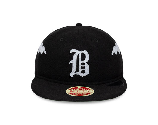 Kappe New Era - MLB IMAGE DROP Heritage 9FIFTY Retro Crown - Atlanta Braves - Black