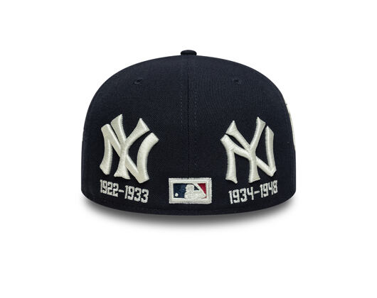 Kappe New Era - MLB IMAGE DROP All-Over 59FIFTY Low Profile - NY Yankees - Navy