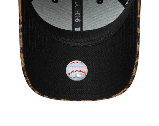 Kinder Kappe New Era - MLB Leopard Cord 9FORTY - NY Yankees - Stone / Black