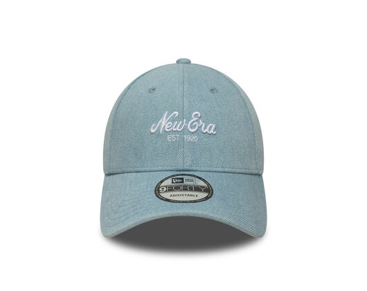 Kappe New Era - Branded Denim 9FORTY - Pastel Blue