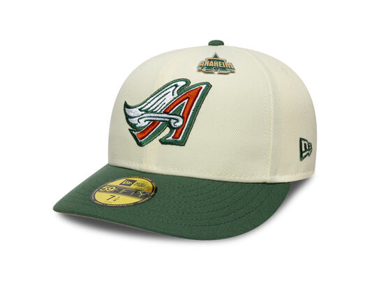 Kappe New Era - MLB Cooperstown Pin 59FIFTY - Anaheim Angels - Cilantro Green / Cream