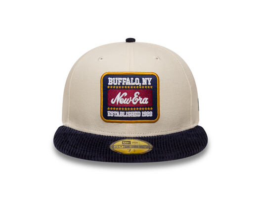 Kappe New Era - Branded Patch Cord 59FIFTY - Cream / Navy