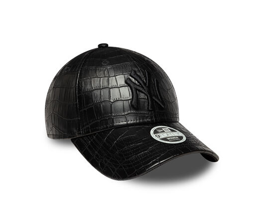 Damen Kappe New Era - MLB PU Pattern 9FORTY - NY Yankees - Black