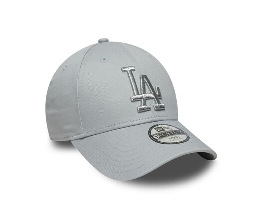 Kinder Kappe New Era - MLB Metallic 9FORTY - LA Dodgers - Grey / Silver