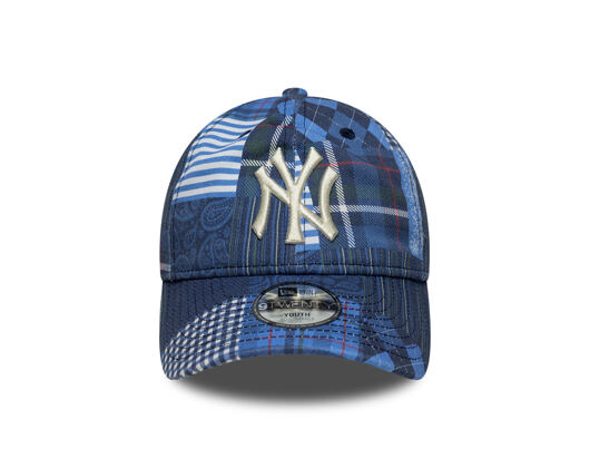 Kinder Kappe New Era - MLB Patchwork 9TWENTY - NY Yankees - Navy / Blue