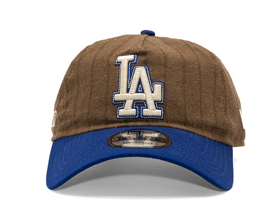 Kappe New Era × Three Looms - Chestnut Pinstripe 9TWENTY A-Frame - LA Dodgers