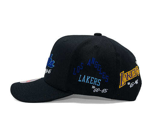 Kappe Mitchell & Ness - NBA - Los Angeles Lakers HWC Timeline - Black