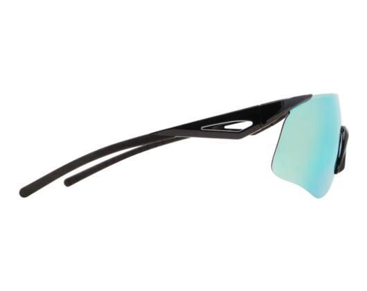 Sonnenbrille - Red Bull SPECT - MARK - Black/Smoke - Green Mirror