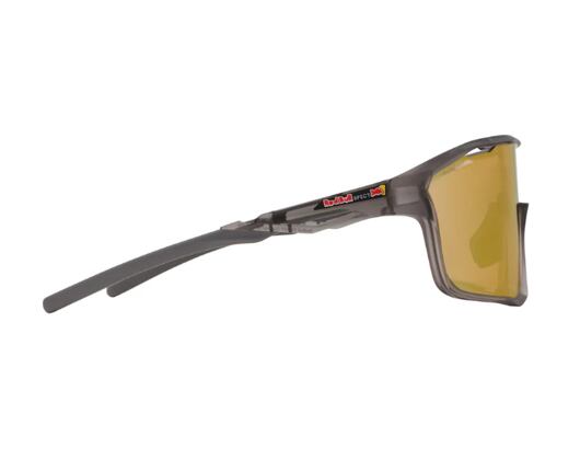 Sonnenbrille Red Bull SPECT - RUMBLE - Matt Black/Brown - Red Mirror