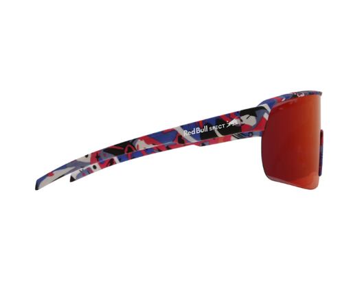 Sonnenbrille Red Bull SPECT - DAKOTA - Matt Blue/Burgundy - Red-Purple Mirror