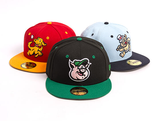 Kappe New Era - MiLB Theme Nights 59FIFTY - Kannapolis Cannon Ballers - Team Color